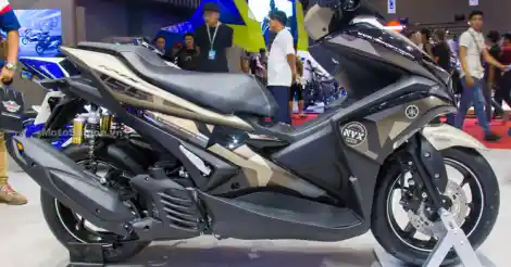 Begini Sangarnya Kembaran Yamaha Aerox 155 VVA Pakai Kamuflase