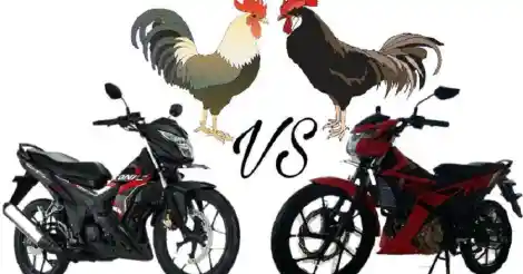 Komparasi Honda Sonic Vs Suzuki Satria F150, Duel Dua Ayam 