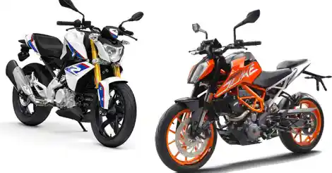 duke 390 vs g310r