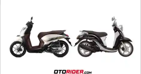 Komparasi Honda Genio vs Yamaha Fino Tawarkan Desain Elegan