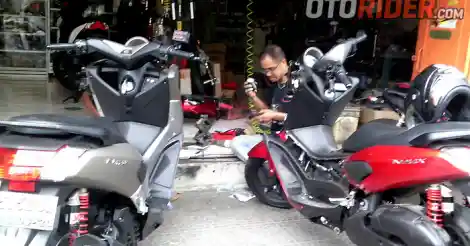 Aneka Motor  Modification Rujukan Rider NMAX  yang Ingin Beda