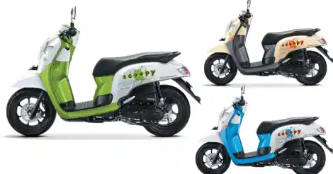 Ini Delapan Pilihan Warna Honda New Scoopy