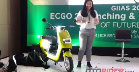  ECGO  2  Motor  Listrik  Baru Hanya Rp 6 9 Juta di GIIAS 2019