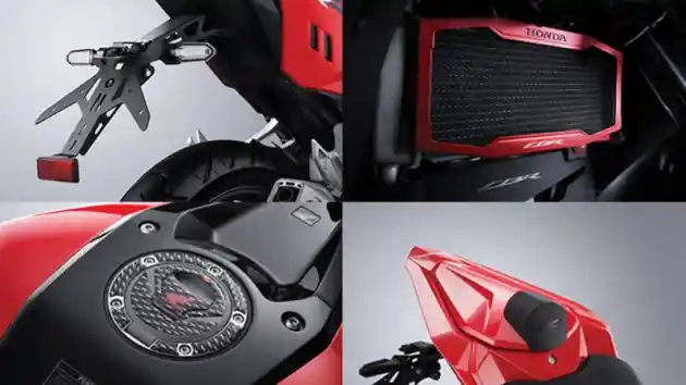 Ragam Aksesoris Resmi Honda All New CBR150R 2021, Mulai Rp 50 Ribuan