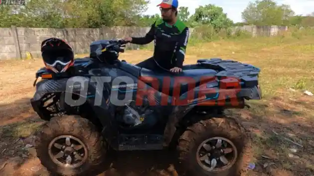 Kawasaki Brute Force 750 Tampak Samping