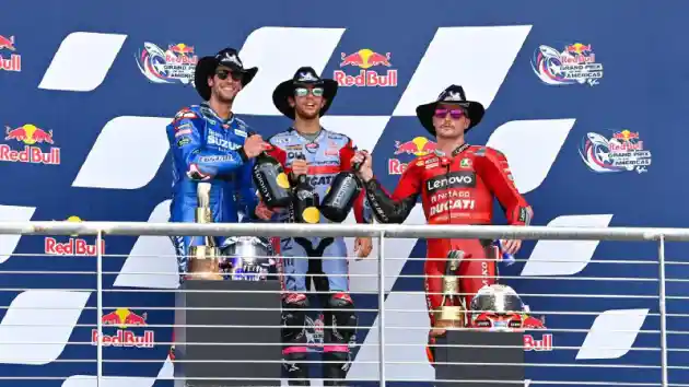 Hasil MotoGP Amerika 2022: Bastianini Juara, Marquez Luar Biasa