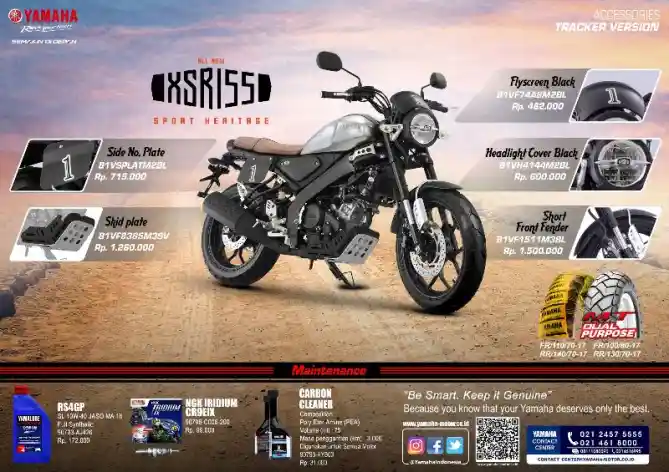 Aksesoris Resmi Yamaha XSR 155