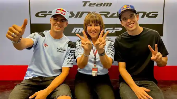 Alex Marquez dan Fabio Di Giannantonio Gresini Racing