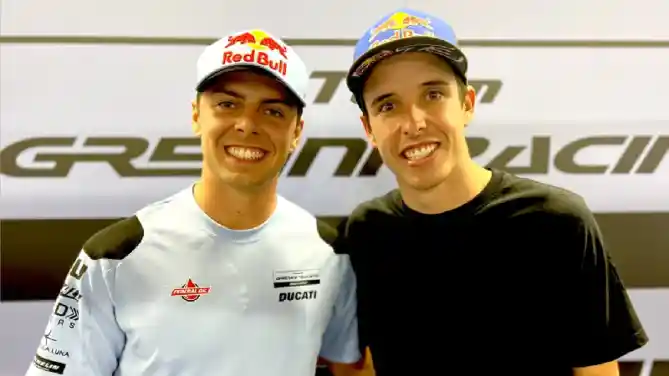 Alex Marquez dan Fabio Di Giannantonio Gresini Racing