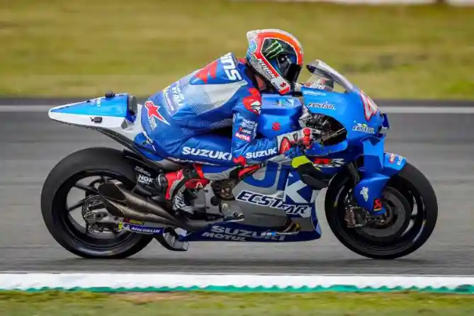 Alex Rins Sepang Test