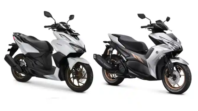 All New Honda Vario 160 vs Yamaha Aerox 155