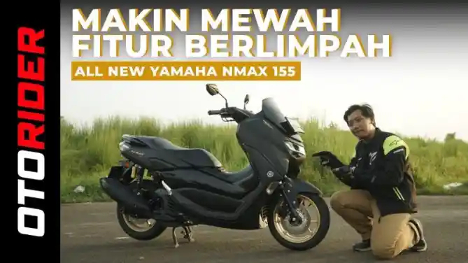 All New Yamaha NMax 155 2020 Test Ride Review | OtoRider