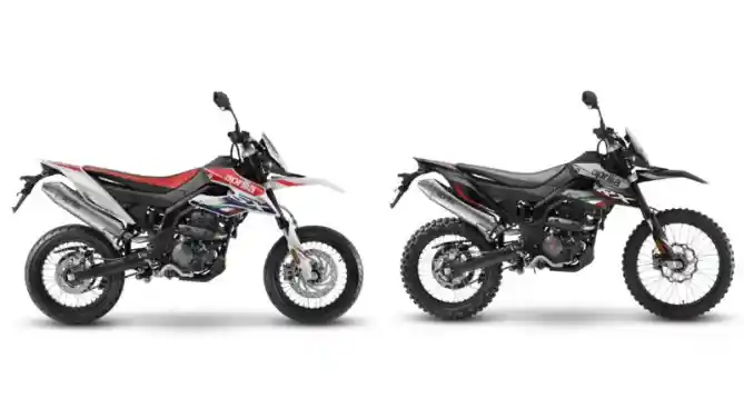 Aprilia SX125 dan RX125 model 2021