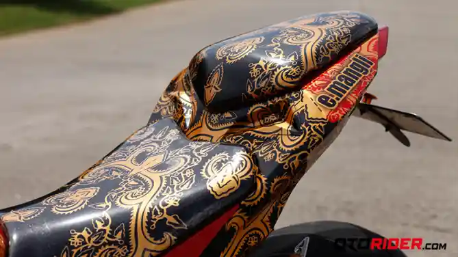 ARM Modifikasi Kawasaki Ninja 250 Batik