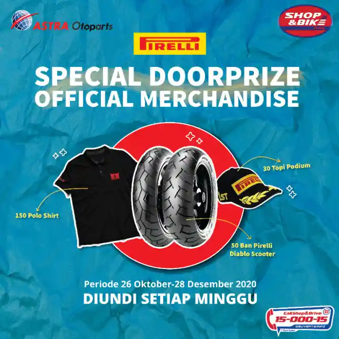 Ban Pirelli dan Shop&Bike