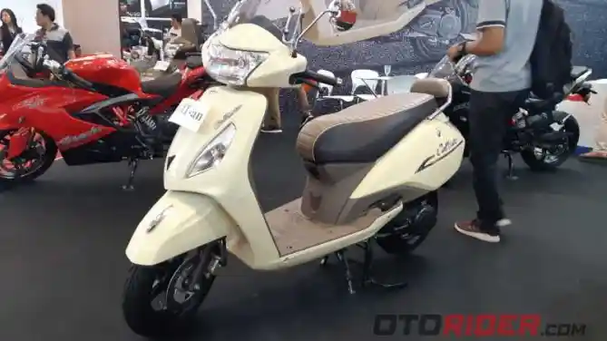 Booth TVS GIIAS 2019 NTORQ 125 Callisto