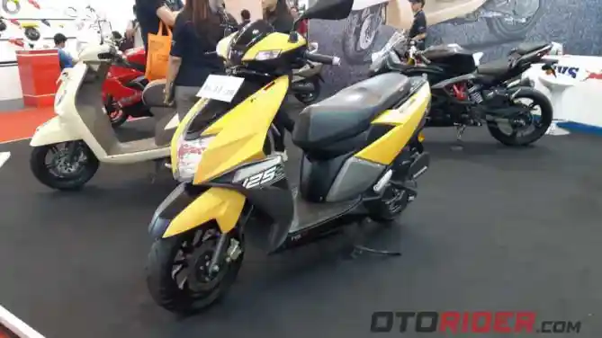 Booth TVS GIIAS 2019 NTORQ 125 Callisto