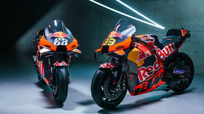 Brad Binder dan Miguel Oliveira Red Bull KTM Factory Racing