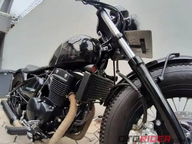 British Bobber Katros Garage