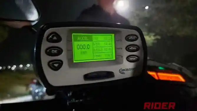 Data Akselerasi Honda Supra GTR 150