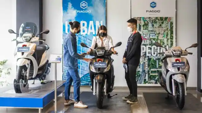 Dealer baru Piaggio Indonesia di Surabaya