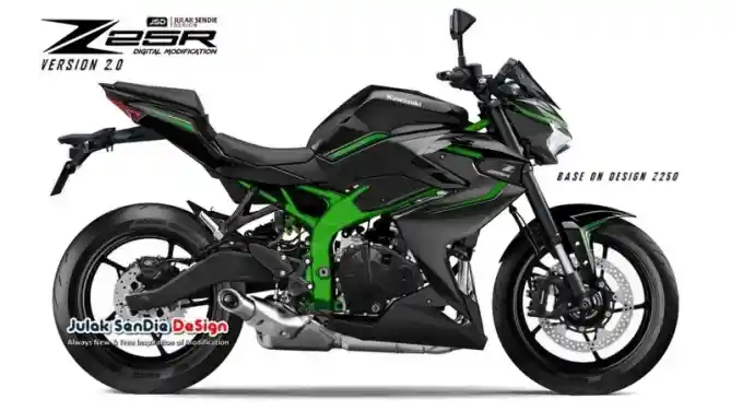 Digital Modifikasi Kawasaki Z25R