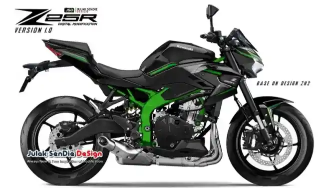 Digital Modifikasi Kawasaki Z25R