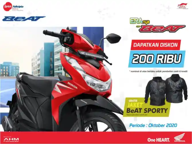 Diskon All new Honda BeAT