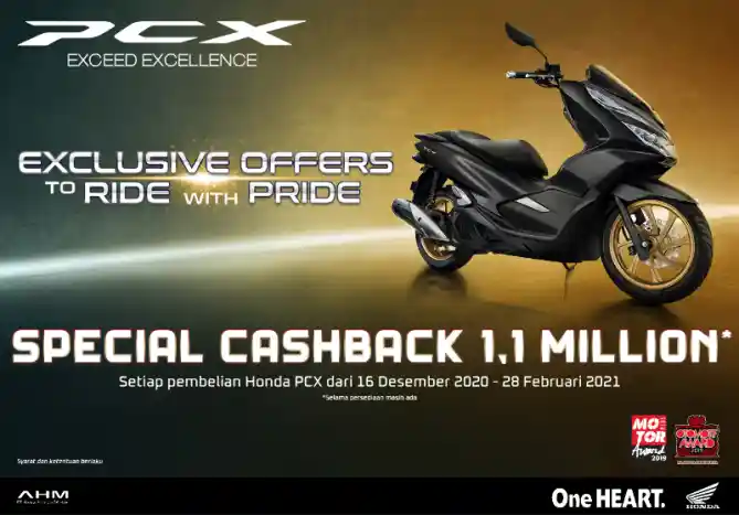 Diskon Honda PCX 150