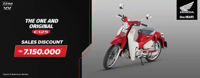 Diskon Honda Supercub C125