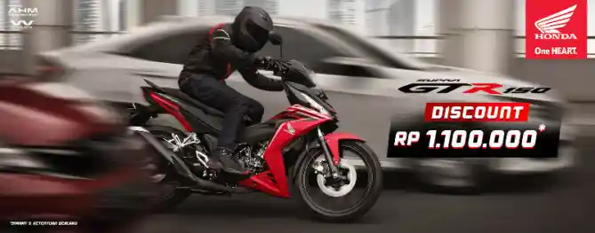 Diskon Honda Supra GTR 150