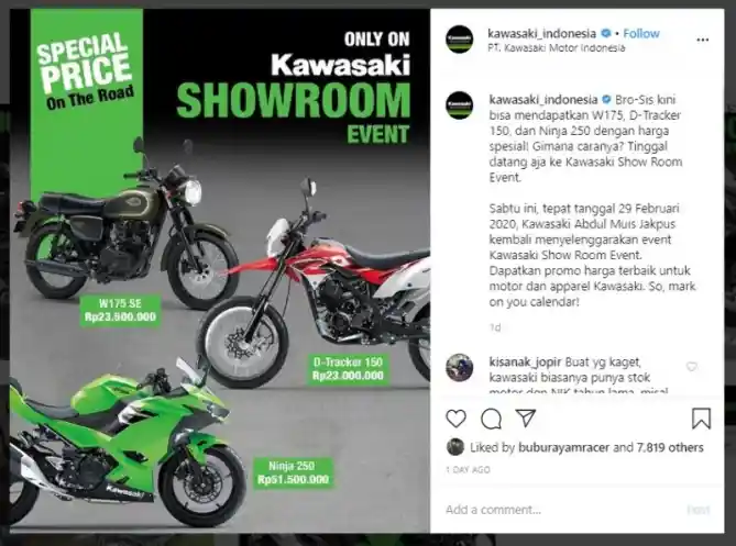 Diskon Kawasaki Abdul Muis