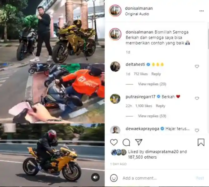 Doni Salmanan Viral bagi-Bagi Uang