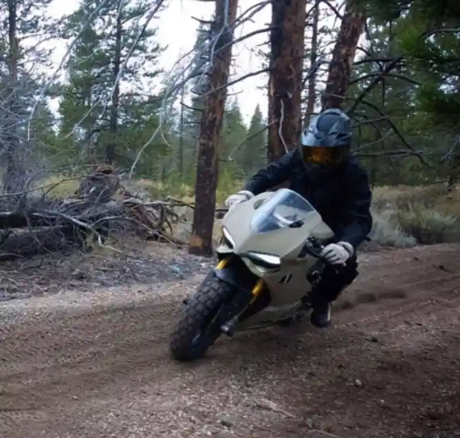 Ducati Panigale 1199 off-road