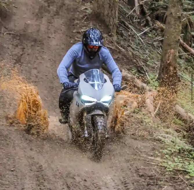 Ducati Panigale 1199 off-road