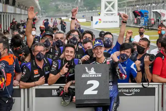 Fabio Quartararo MotoGP Mandalika 2022