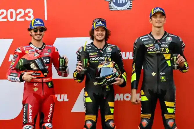 Francesco Bagnaia, Marco Bezzecchi MotoGP Belanda 2023