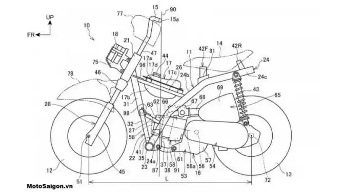 Gambar Paten Honda Monkey Matik