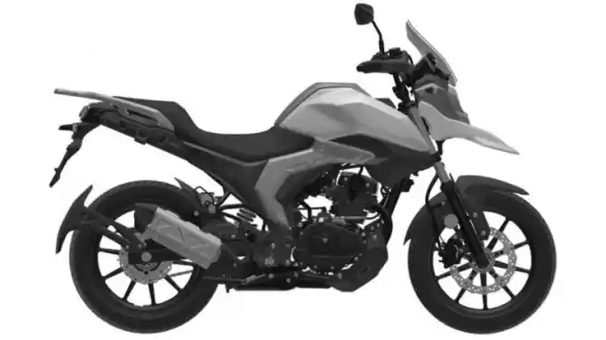 Gambar paten mini Suzuki V-Strom