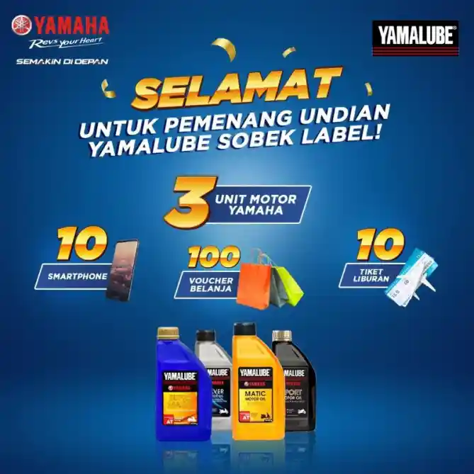 Grand Prize Sobek Oli Yamalube