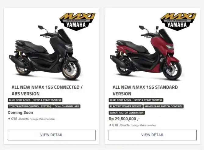 Harga All New Yamaha NMax