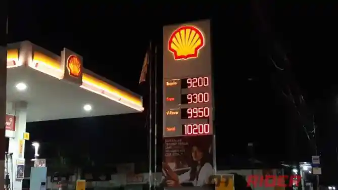 Harga Bensin Shell Terbaru SPBU Shell