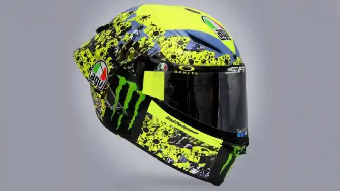 Helm AGV Valentino Rossi Seri Emilia Romagna, Misano 2021