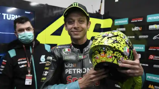 Helm AGV Valentino Rossi Seri Emilia Romagna, Misano 2021