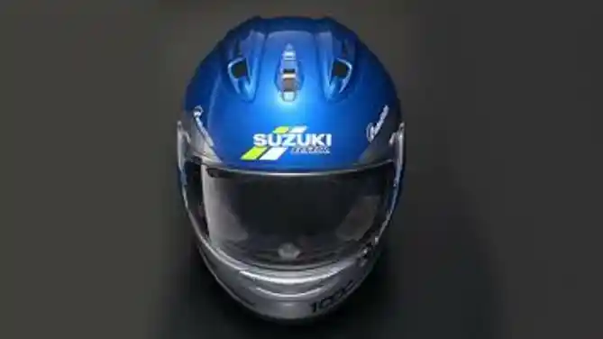 Helm Arai RX-7X 100th Anniversary Suzuki