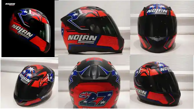 Helm Nolan Casey Stoner