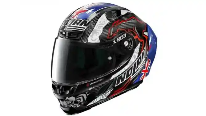 Helm Nolan X-803 RS Ultra Carbon Casey Stoner 10th Anniversary