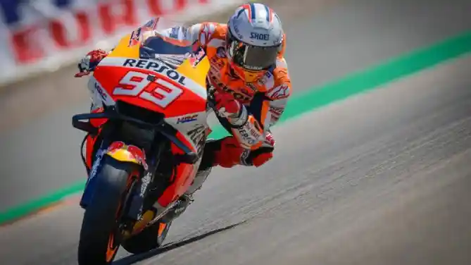 Helm Shoei Marc Marquez MotoGP Jerman 2021