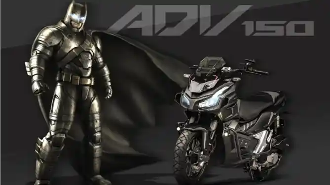 Honda ADV150 Modifikasi Batman