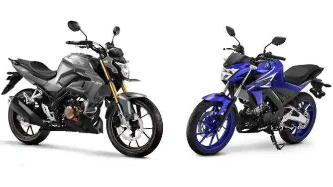 Honda CB150R dan Yamaha Vixion R